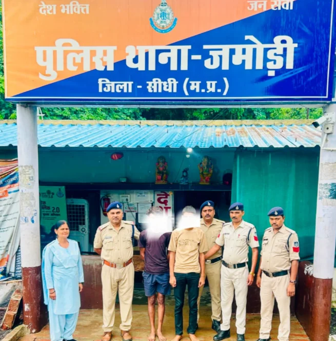 जमोड़ी पुलिस की तत्परता से चार चोरी की वारदातों का हुआ खुलासा